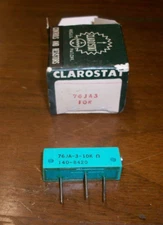 Honeywell Clarostat 76JA310K 76JA-3-10K                       1-b-2