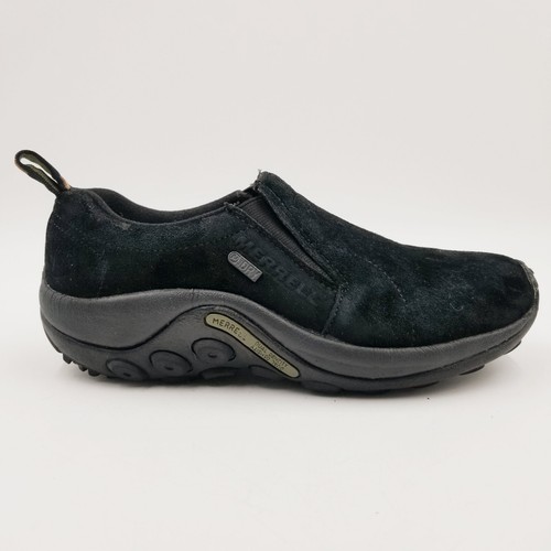 Merrell Black Jungle Moc Midnight Slip-On Shoe Suede Leather Women’s Sz 8 EUC - Picture 4 of 21
