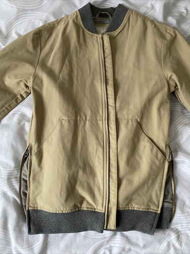zara oversized zip jacket