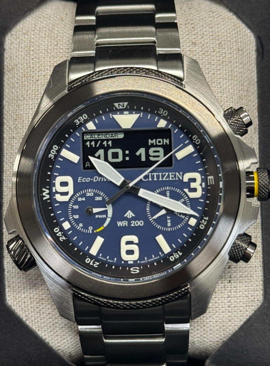 腕時計メンズ★日本未発売希少 CITIZEN Promaster Chrono Amazon.com: Citizen Eco-Drive Pilot Chronograph Watch with