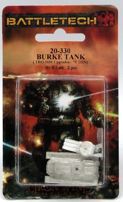 Battletech 20-330 Burke Tank (TRO 3050 Upgrades) Fire Support Static Defense NIB