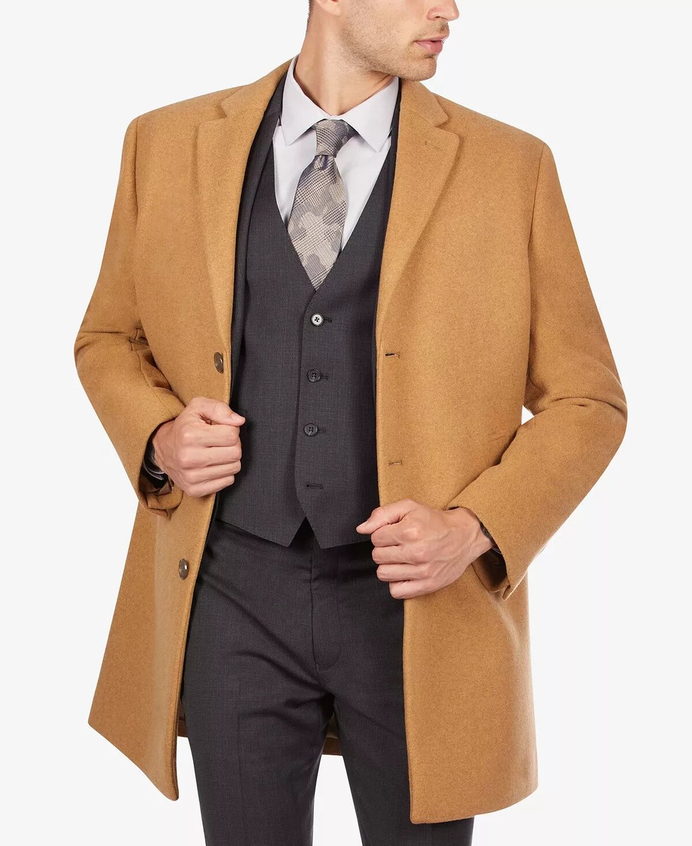 fitted lace wedding dress Calvin Klein Men's Slim-Style Overcoat, Camel, 38S : Amazon.ca: Clothing,  Shoes & Accessories main image 0