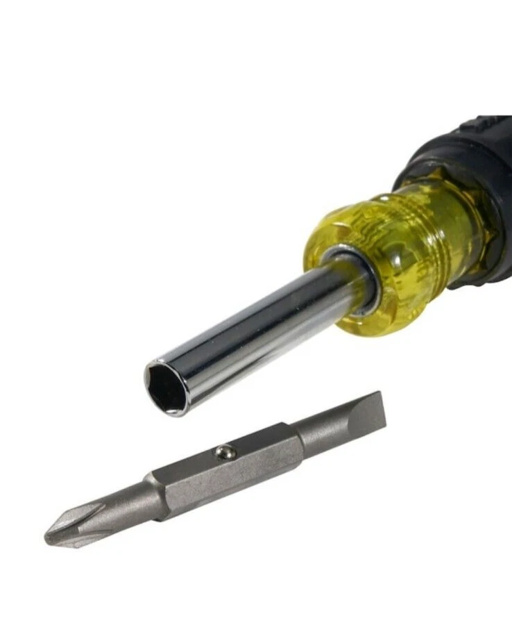 Klein Tools 5 in 1 Screwdriver / Nut Driver - Image 3 of 4