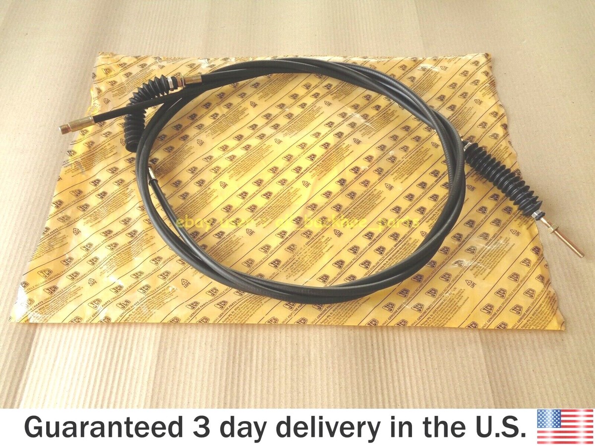 JCB BACKHOE - GENUINE JCB THROTTLE CONTROL CABLE (PART NO