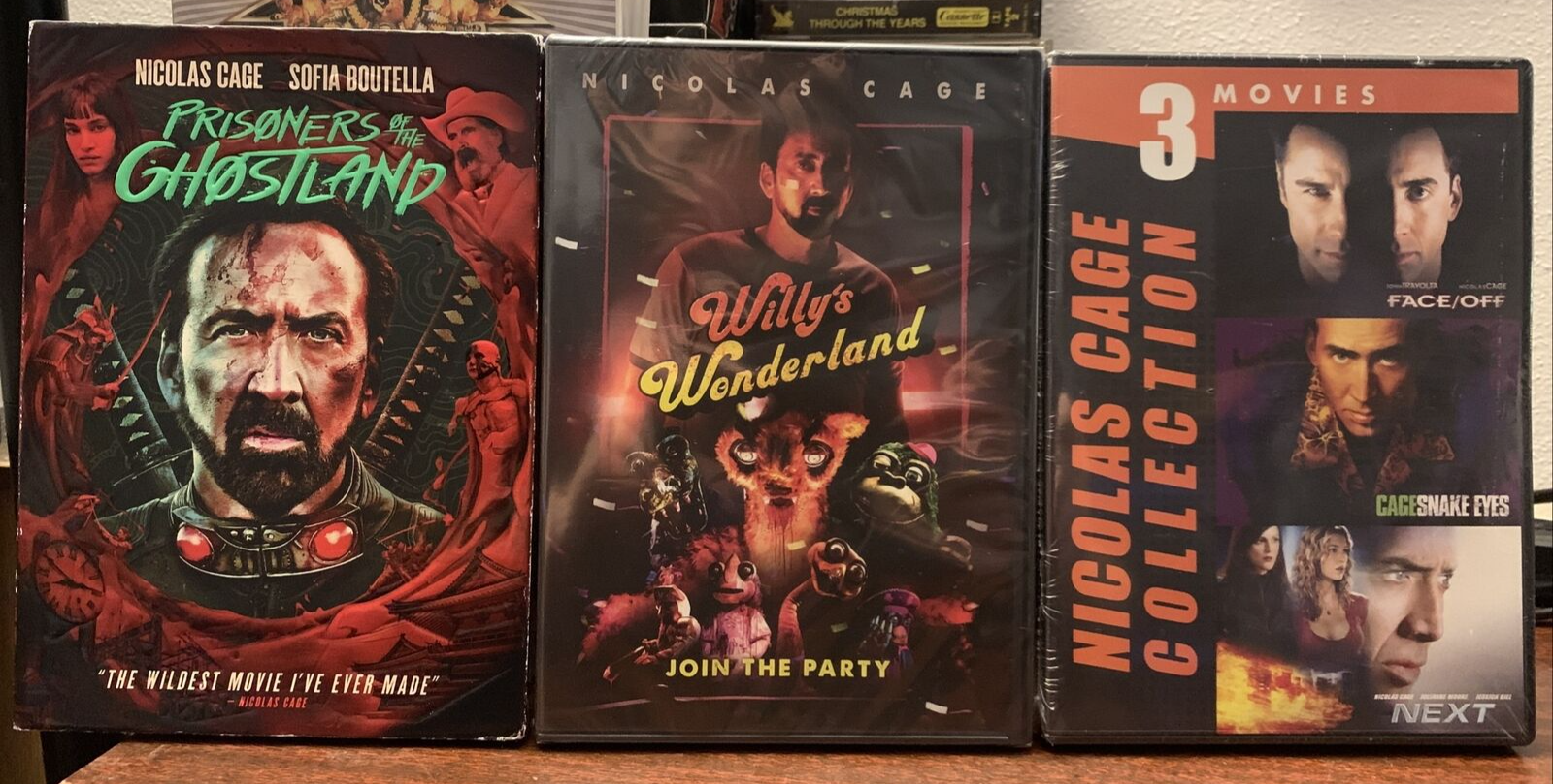 Nicolas Cage 5-film BANGER: Prisoners of the Ghostland, Willy's Wonderland, more