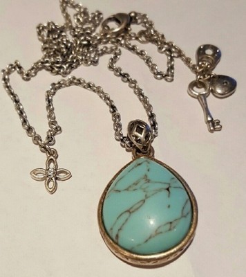 Fossil Turquoise Necklace Sale Online 