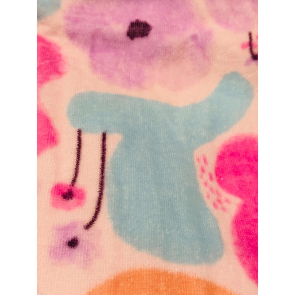 Tommy Bahama Toalla de Playa para Niños Gran Tamaño Flores Campo Rosa Púrpura Piscina para Niños Foto 3 de 3