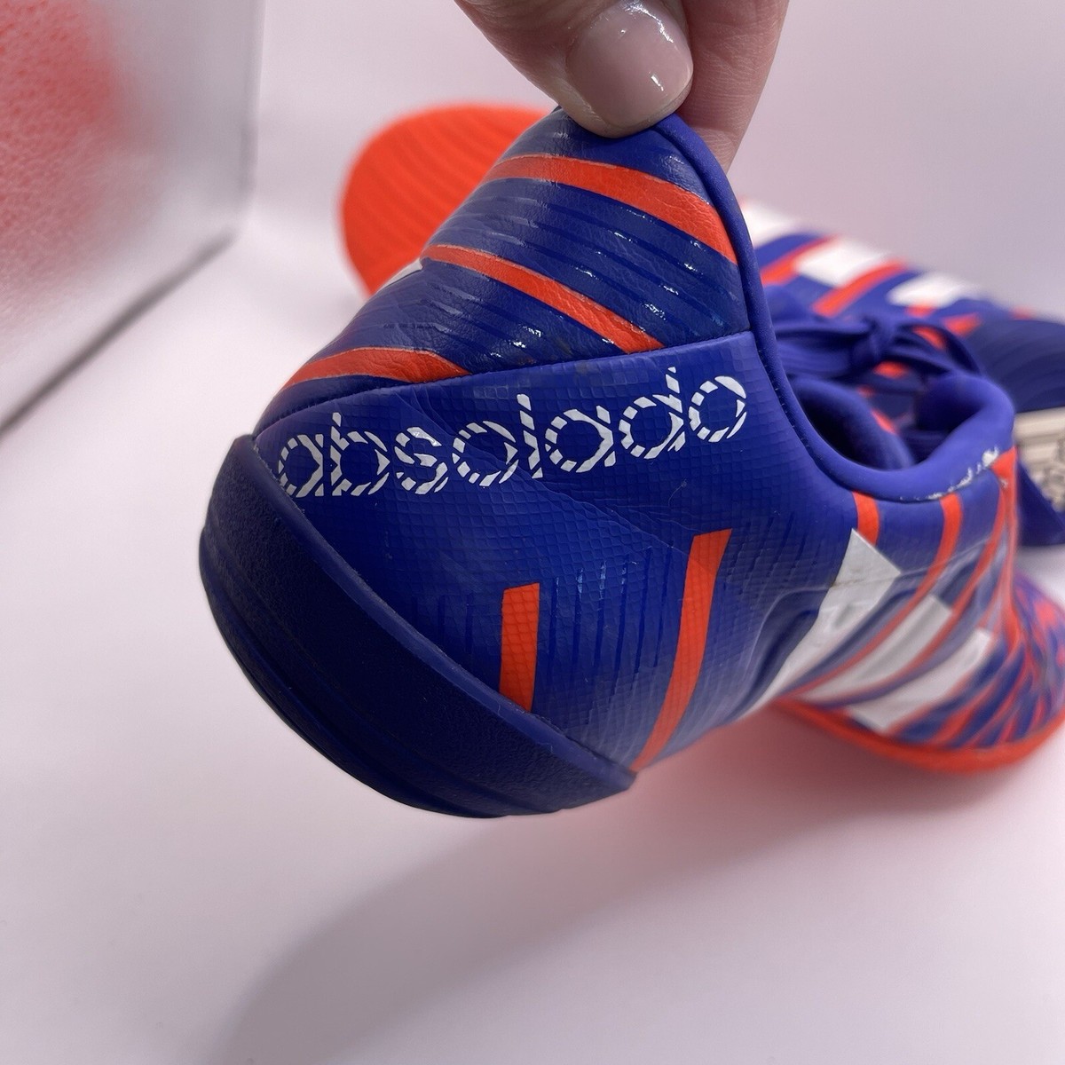 Adidas Predator Absolado Soccer Shoes Mens 9.5 Blue Red  display picture 3