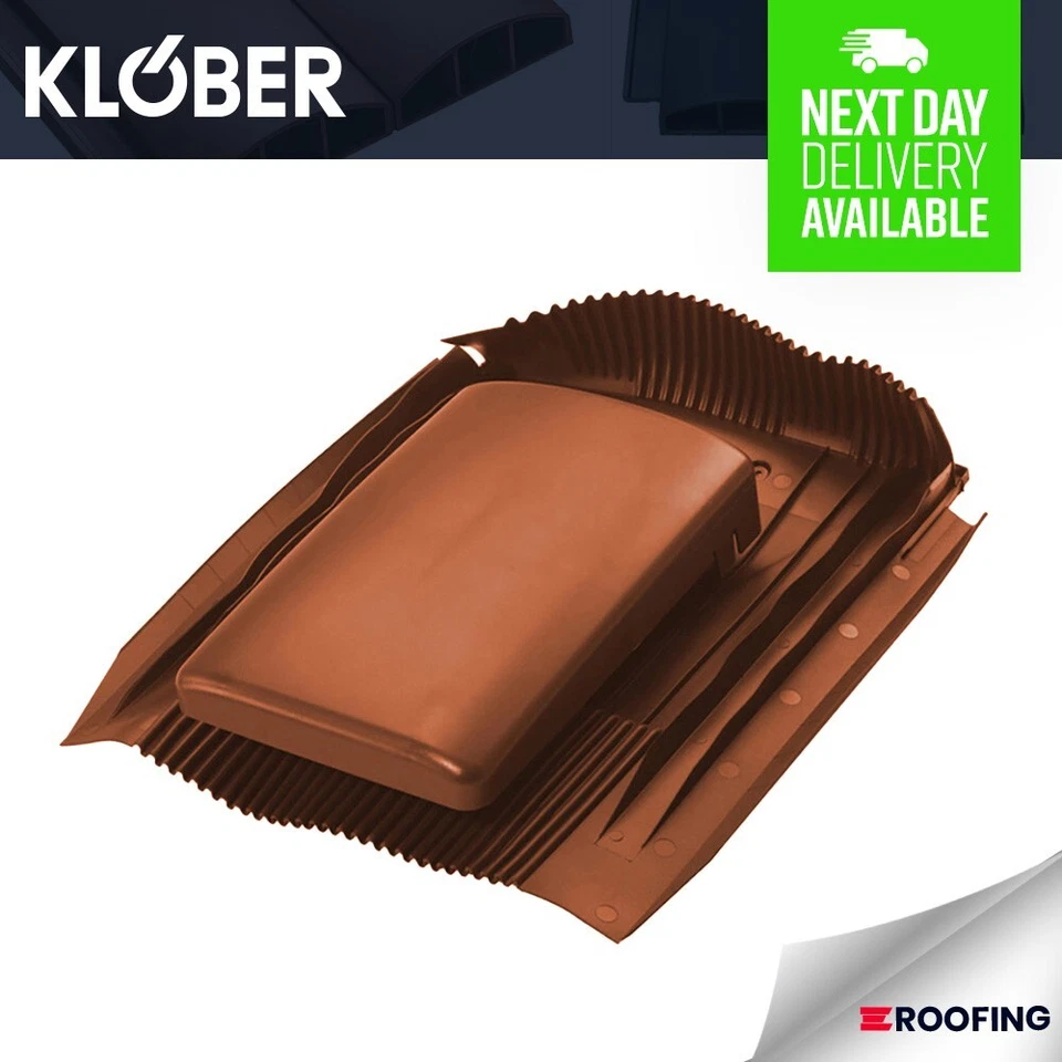 Klober Universal Roof Tile Vent | Roof Space | Ventilation - TERRACOTTA