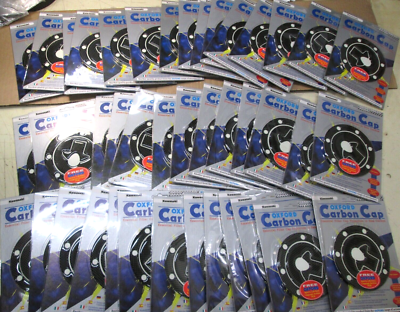 LOT OF FORTY ONE (41) OXFORD GAS TANK FILLER CARBON GEL CAP DECAL