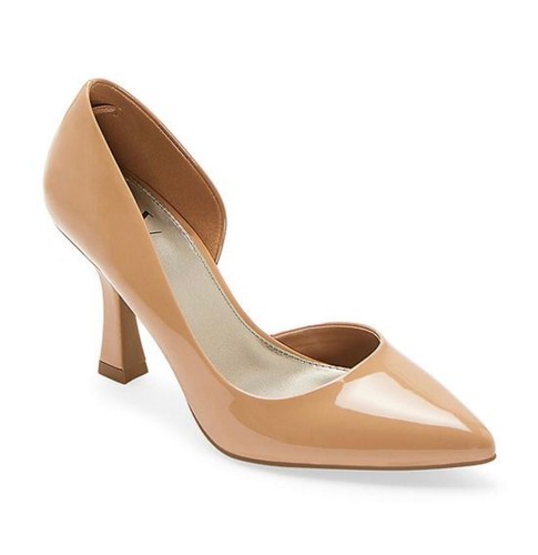 Escarpins Worthington Talons 3.5" - Taille 7.5, Couleur Beige (Putty), Style Slingback à Bout Ouvert, Très Bon état