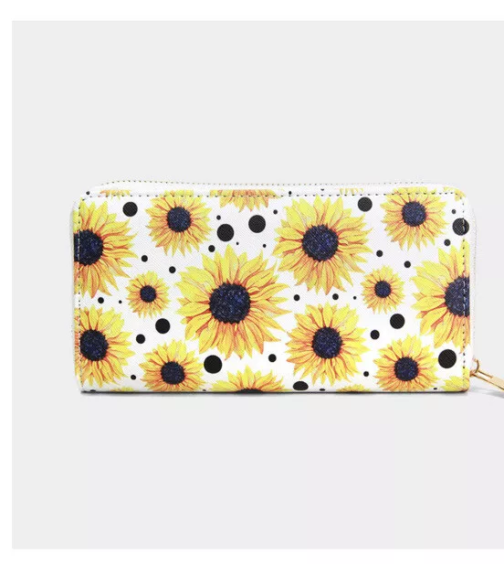 Frye sunflower wallet sales