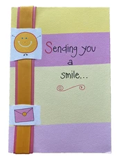 Blue Mountain Arts Greeting Card sending you a Smile to say have a great day