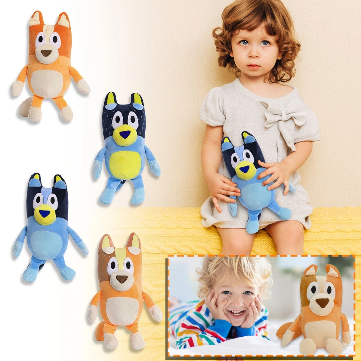 Children Kids Stuffed Dolls Plush Toys Doggy Pupets Doll Christmas Birthday Gift