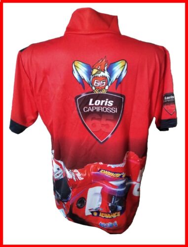 Loris Capirossi 65 T-Shirt Gr. S Neu Original Rot Motorrad WM Motogp - Bild 2 von 2