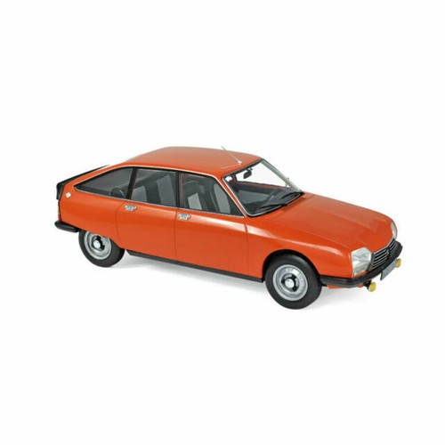 Miniature NOREV 1:24 Jaguar 2.4L Mark I – Orange Rare, En Boîte