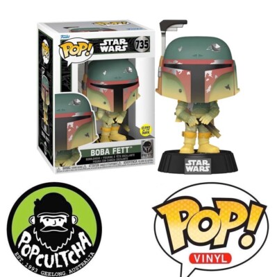 SF・ファンタジー・ホラー STAR WARS Boba Fett Vinyl Collectible Do Star Wars: Fett Legacy - Boba Fett with Rifle Glow-in-the-Dark Pop