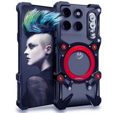 Shockproof Protective Rugged Metal Case For Moto Edge 2025 G56 G86 Power Cover