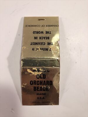 Matchbook allumettes Old Orchard Beach Maine Us