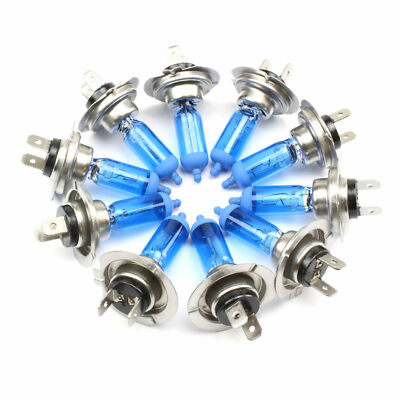 10x H7 PX26D 6000K KfZ 12V 55W XENON WHITE LOOK weißes Licht ihres PKWs