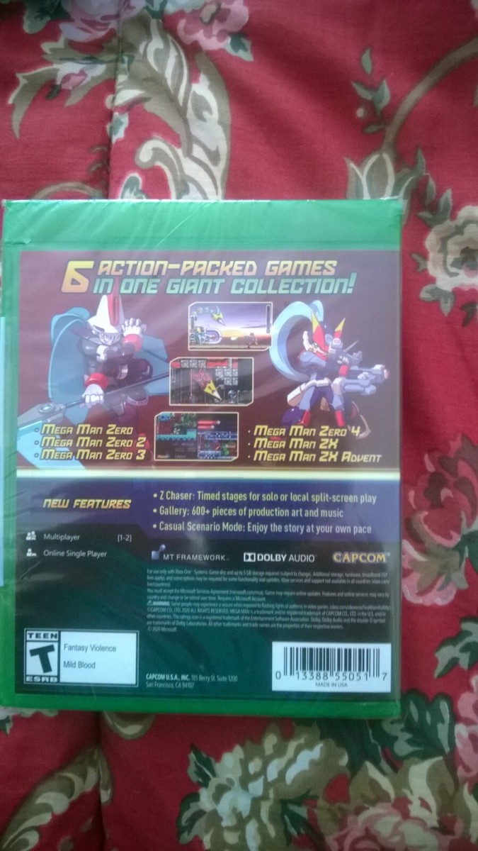 Nintendo Switch Microsoft Xbox One Mega Man Zero/ZX Legacy Collection - Nintendo Switch