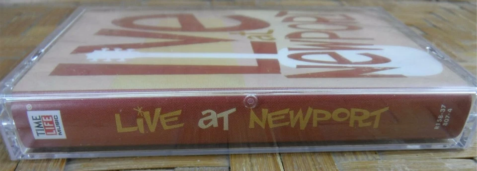 Vintage Cassette Tape LIVE AT NEWPORT Folk Festival NEW Factory Sealed - Image 2 of 4