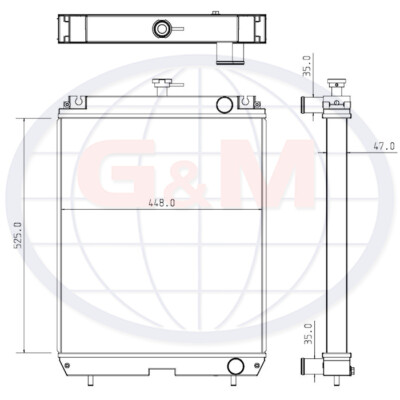 Radiator for GENERATORS Generator 12415 | eBay UK