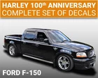 2003 Ford F-150 Harley-Davidson 100th Anniversary vinyl stripes decals # 502