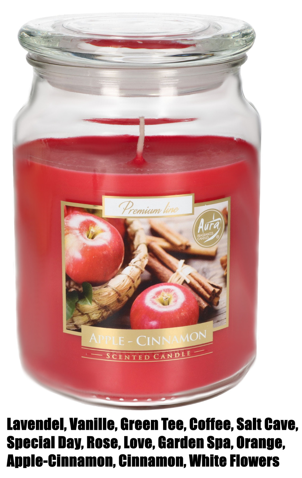 KOTARBAU® Vela Perfumada Fragancia Grande en Vaso con Tapa Duración de combus...