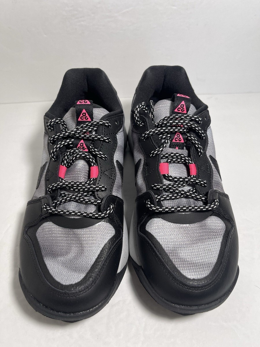Nike Men\'s Size\'s ACG Lowcate SE Trail Hiking Shoes DR1030 001 Black Hyper Pink Amazon.com | Nike ACG Lowcate SE Men main image 3
