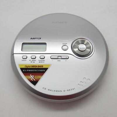 Sony D-NE241 Walkman CD Player Digital Mega Bass - For Parts