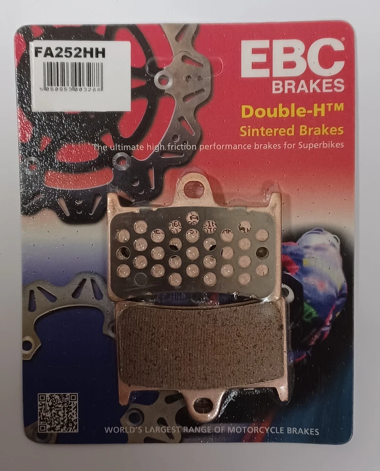 EBC Fritté avant Et Arrière Disque Frein Plaquettes pour Yamaha Tracer 700 (2016 - Photo 3/4