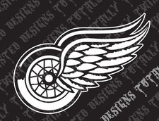 Detroit Red Wings car truck vinyl decal sticker NHL Hockey redwings
