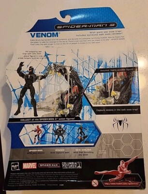 2006 SPIDER-MAN 3 VS VENOM SYMBIOTE OOZE ATTACK ACTION