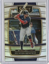 2022 Panini Select Hunter Renfroe Holo Silver Prizm #24 - Milwaukee Brewers