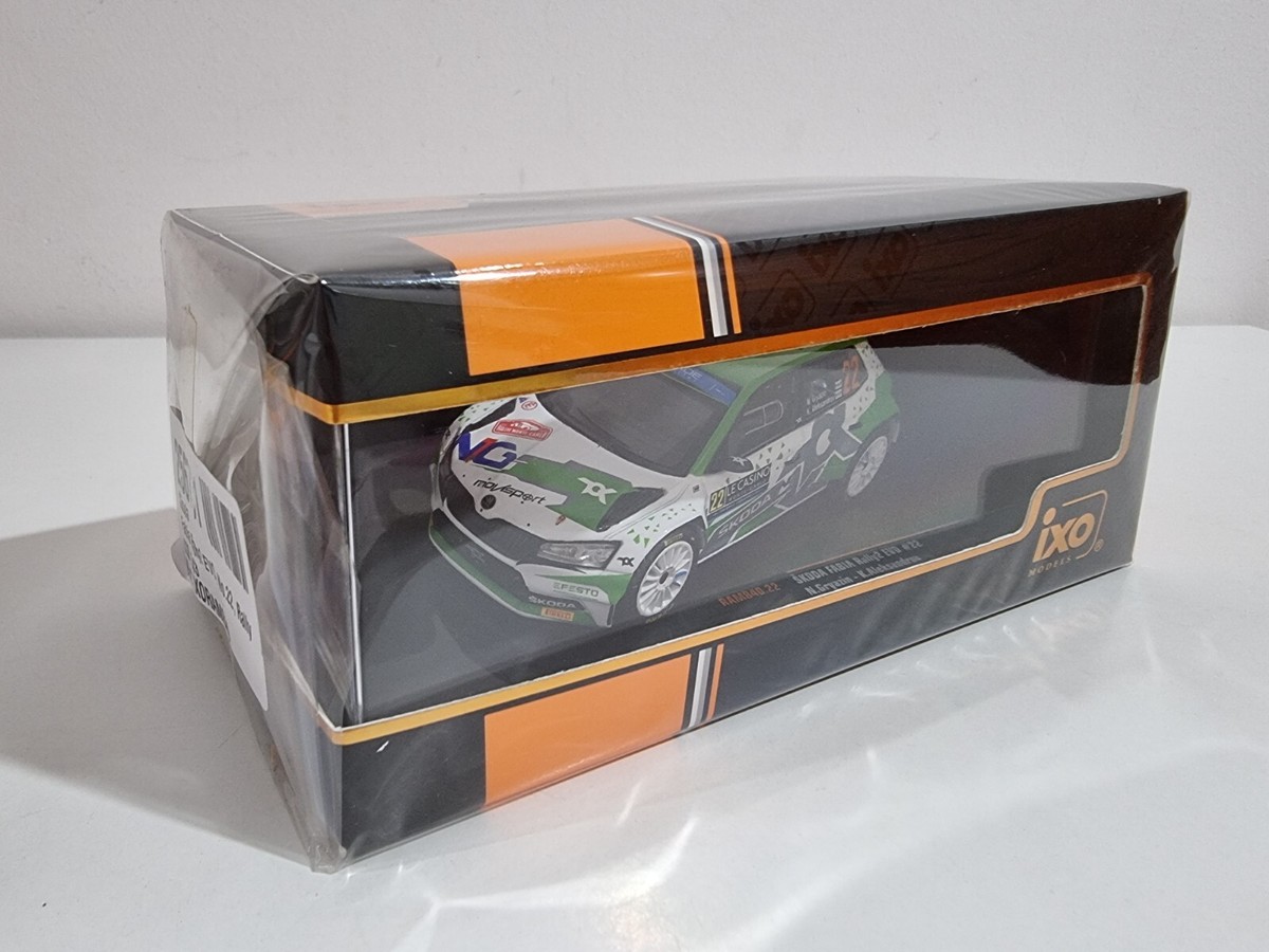 IXO Models Rally Monte Carlo Skoda Fabia Rally2 EVO 2022 N.22 Gryazin K. Aleksandrov IXORAM840 | - Online obchod s modelmi nákladných áut a stavebných strojov