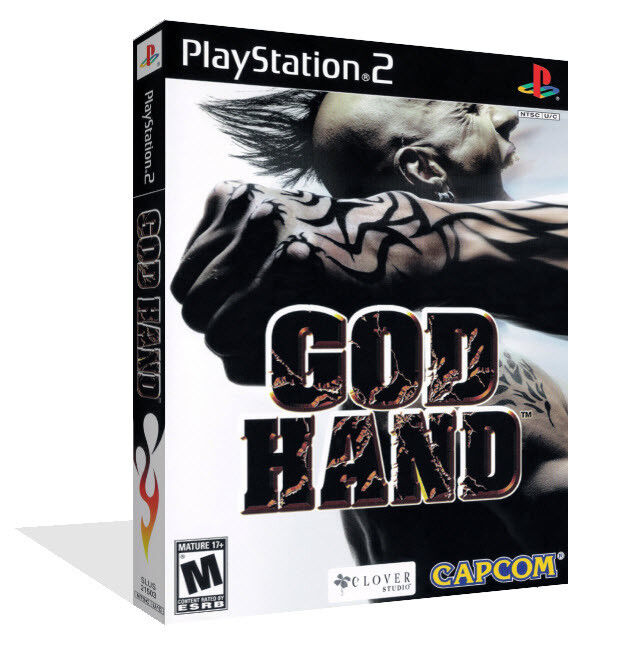 God Hand PS2 Replacement DVD Box Game Case + Cover Art Work Only