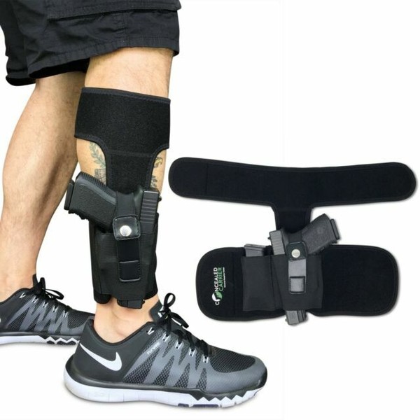 Concealed Carrier TM Ankle Holster for Carry Pistol Universal Leg Gun