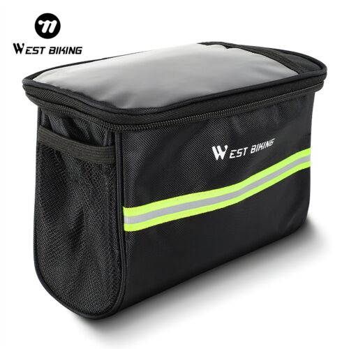 Wasserdichte Fahrrad Front Lenkertasche Tragbar Fahrradtasche Fahrradkorb Tasche 4L - Bild 2 von 13
