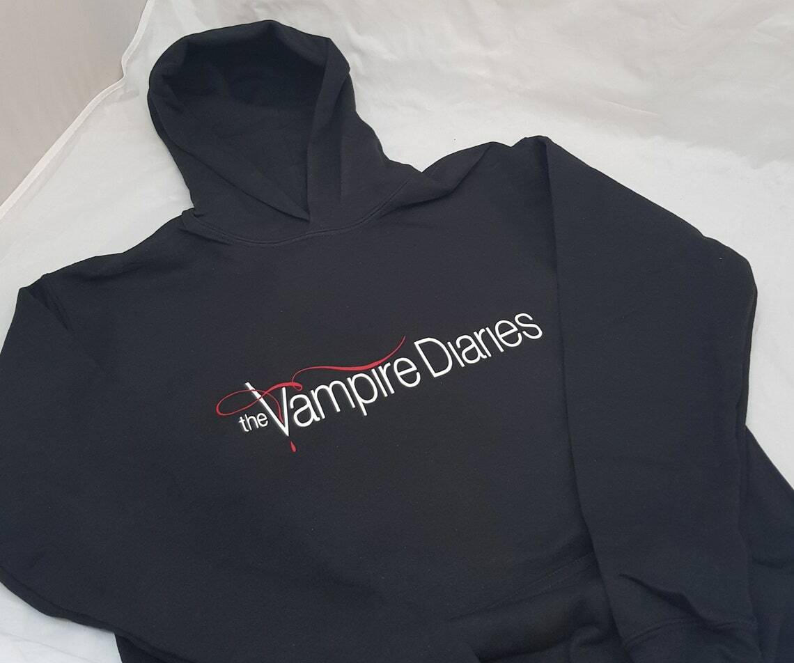 Clothing The Vampire Diaries Hoodie Amazon Pullover Hoodie Vampire
