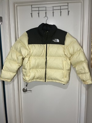 NEW The North Face 1996 Retro Nuptse Quilted Down Jkt Womens SZ 2XL Pale Banana