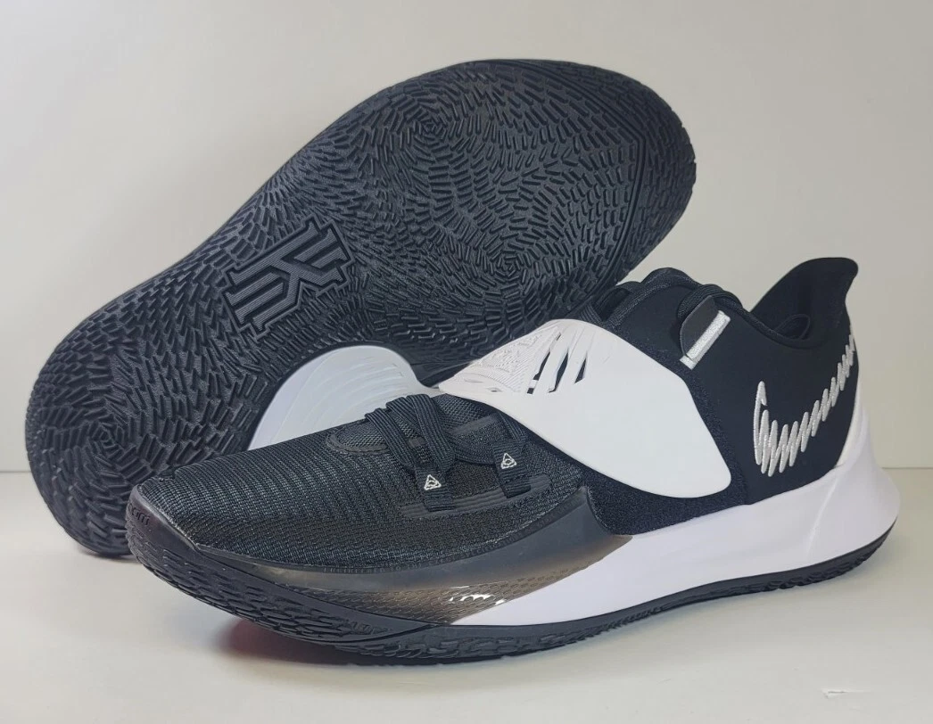 Nike Men s Kyrie Low 3 TB Promo Black White Basketball Shoes Size 15 CW4147 001