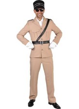 Gendarme Saint Tropez FBI Polizist Polizei Police Cop Kostüm SWAT Mütze Herren