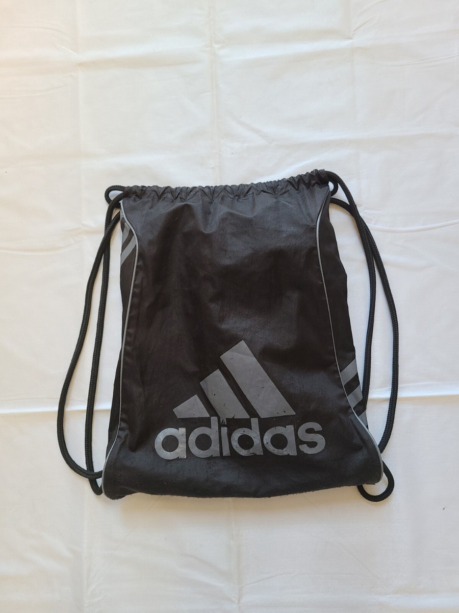 adidas drawstring backpack grey Alliance Sackpack for Sports, Small Gym Bag, Jersey Onix Grey/Black/White/2, OSFA with a top adidas Alliance II Sackpack