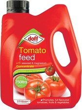 Doff Concentrated Tomato Feed Liquid Tomatoes Plant Food Concentrate 2.5L 2.80 per litre