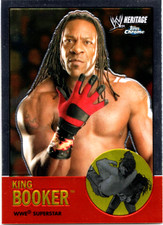 2007 Topps Heritage II Chrome WWE - King Booker #31