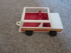 Vintage Fisher Price Little People Play Family 992 Pop up Camper jeep car part