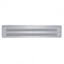 United Pacific 37930 Light Bar   Stainless, With Bracket,