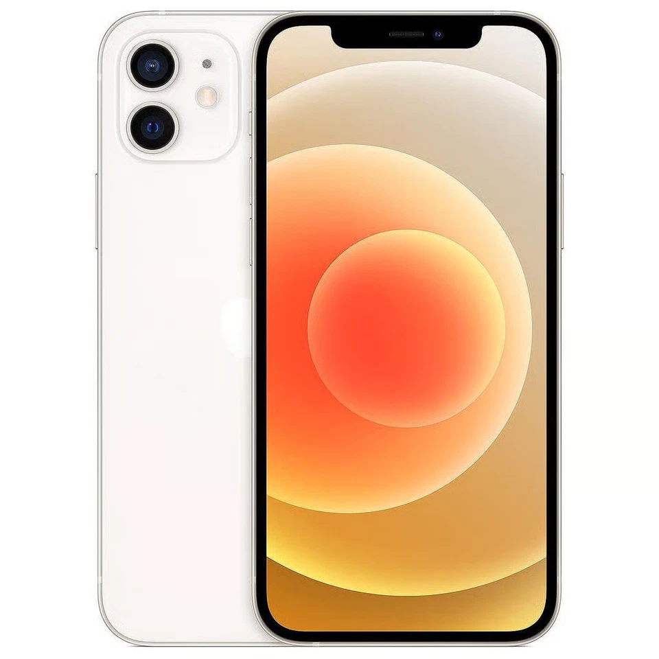 Apple iPhone 12 128 Go Blanc - Très bon état - Garantie 1 an - Photo 1/1