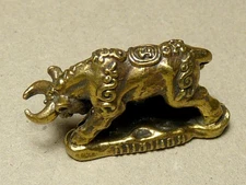 POWERFUL PROTECTION TOTEM_GOOD LUCK THAI AMULET_RAGING BULL_WATER BUFFALO_262030